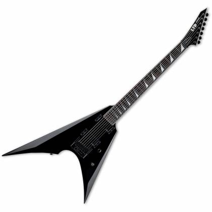 Arrow-1007 Evertune LTD Deluxe V Shape Baritone Electric Guitar, Black
