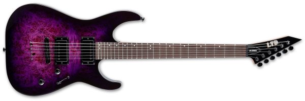 M-200DX Electric Guitar, Purple Burst