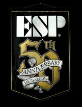 Limited Edition ESP 50th Anniversary Satin Wall Banner