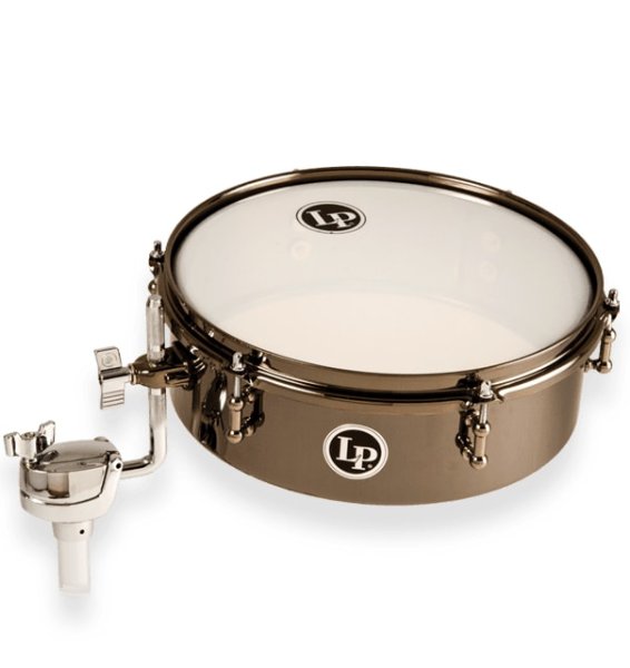 4" X 12" Drum Set Black Nickel Timbale