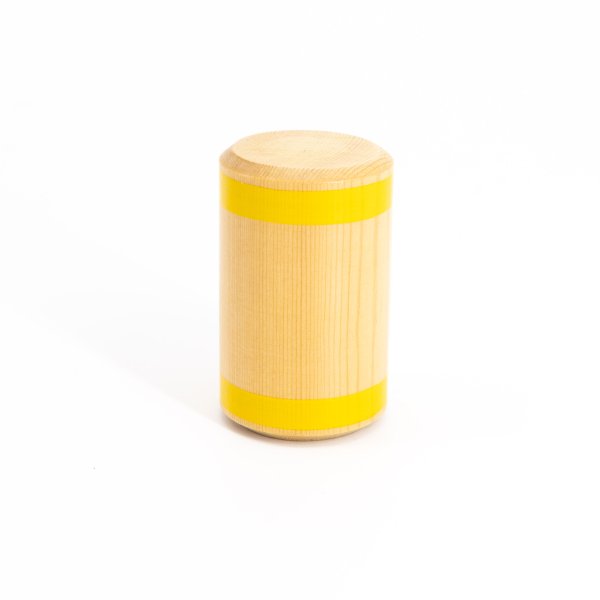 Mini Wooden Shaker 6, Yellow