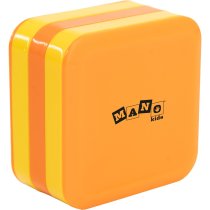 Plastic Square Shaker, Red Yellow