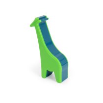 Giraffe Shaker, Green Blue