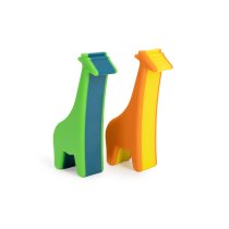 Giraffe Shaker, Green Blue