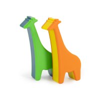 Giraffe Shaker, Green Blue