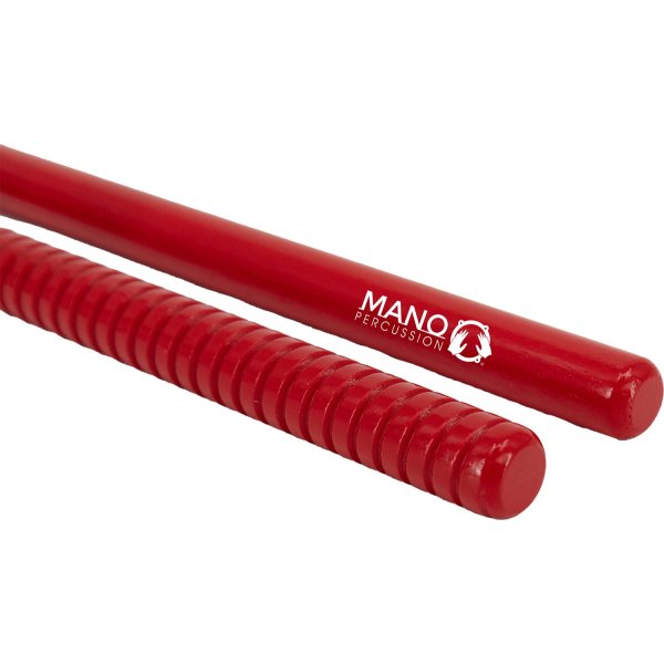 Rhythm Sticks Plain Fluted, Red