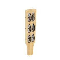Wooden Jingle Stick 6 Jingles, Natural