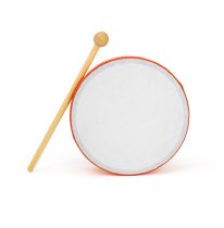 Hand Drum 6" with Mallet, Family