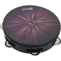 Tambourine 8", Radiant Burst Design