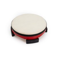 Kids Floor Drum, 8", Red