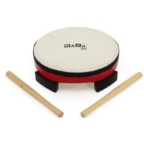 Kids Floor Drum, 8″, Red
