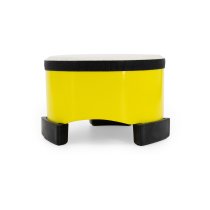Kids Floor Drum, 6", Yellow