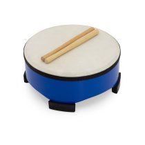 Kids Floor Drum, 10", Blue