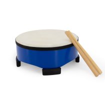 Kids Floor Drum, 10", Blue