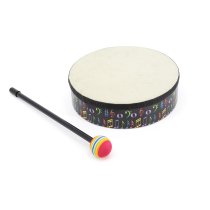 Hand Drum 8" with Mallet, Music Theme