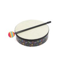 Hand Drum 8" with Mallet, Music Theme