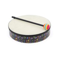 Hand Drum 10" with Mallet, Music Theme