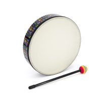 Hand Drum 10" with Mallet, Music Theme