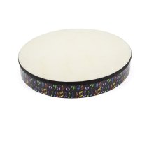 Hand Drum 14" with Mallet, Music Theme
