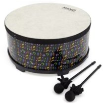 Jr. Floor Drum 16" with mallets, Music Theme