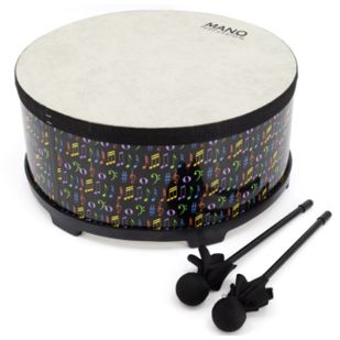Jr. Floor Drum 16" with mallets, Music Theme