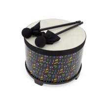 Jr. Floor Drum 10" with mallets, Music Theme