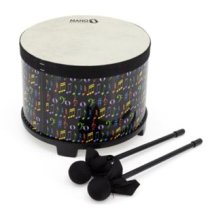 Jr. Floor Drum 10" with mallets, Music Theme