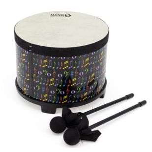 Jr. Floor Drum 10" with mallets, Music Theme
