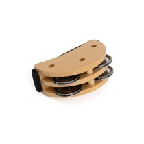Foot Tambourine, Wood