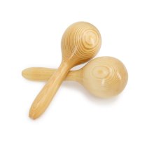 Wooden Maracas, Natural