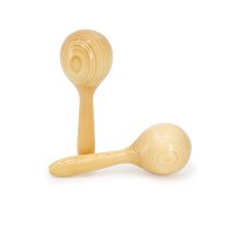 Wooden Maracas, Natural