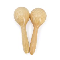 Wooden Maracas, Natural