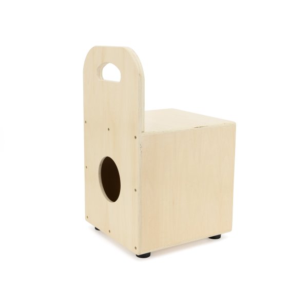 Junior Cajon with Backrest, Natural