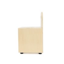 Junior Cajon with Backrest, Natural
