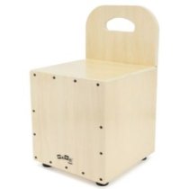 Junior Cajon with Backrest, Natural