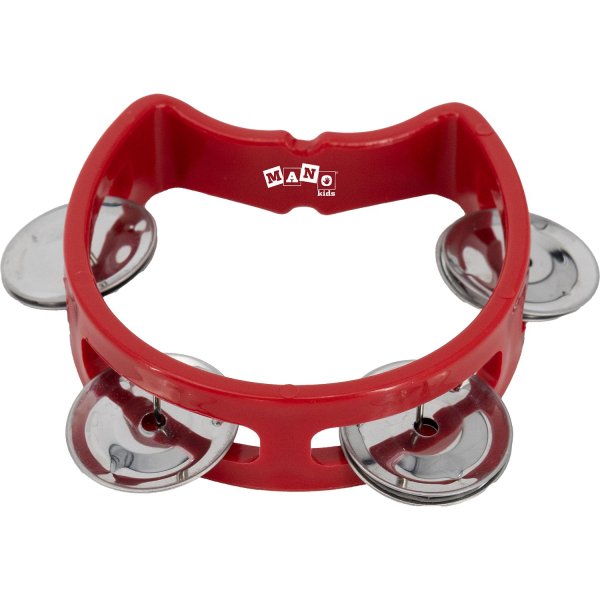 Kids Tambourine, Red
