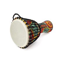 Djembe 12", Rope Tuned, Art design