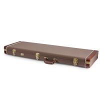 Electric Guitar Case, Brown Fabric