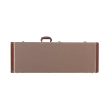 Electric Guitar Case, Brown Fabric