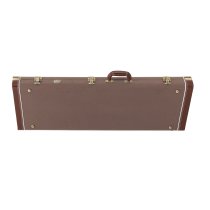 Electric Guitar Case, Brown Fabric