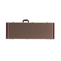 Electric Guitar Case, Brown Fabric