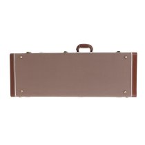 Electric Guitar Case, Brown Fabric