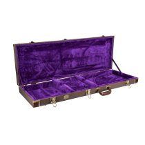 Electric Guitar Case, Brown Fabric