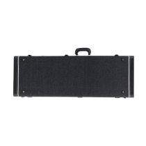 Electric Guitar Case, Black Leather