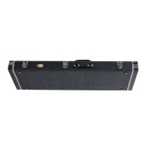 Electric Guitar Case, Black Leather