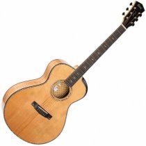 6 String RH Gold Series Acoustic Electric Guitar with Case, Natural Gloss
