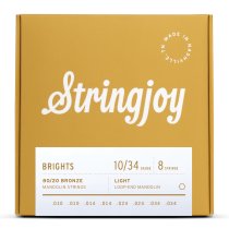 Light Gauge (10-34) 80/20 Bronze Mandolin Strings