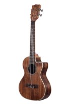 Solid Acacia Tenor Ukulele with Cutaway & EQ