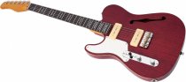 Larry Carlton Semi-Hollowbody Guitar, See-Thru Red