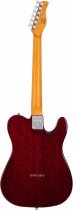 Larry Carlton Semi-Hollowbody Guitar, See-Thru Red